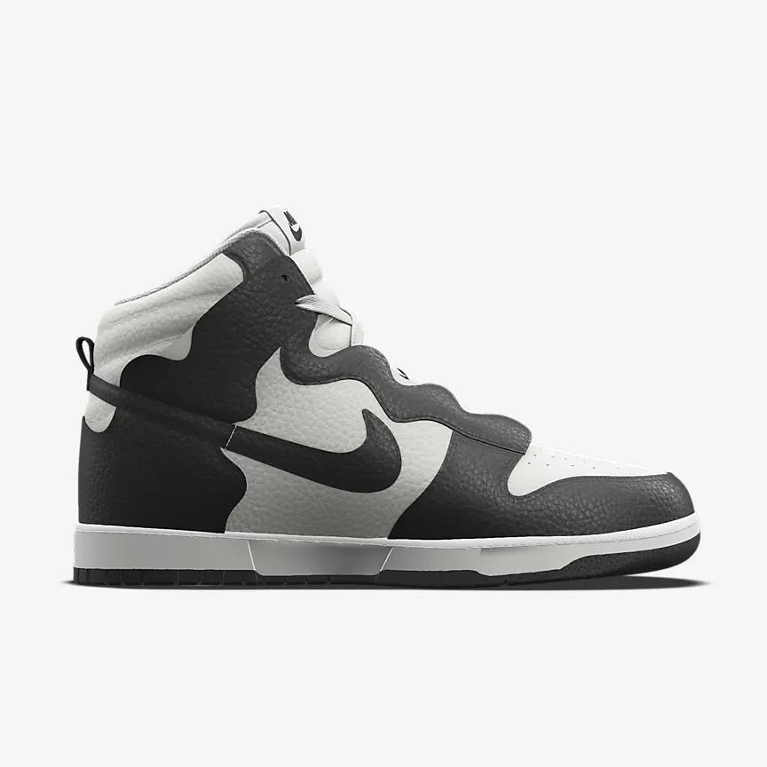 Giày Nike Dunk High Warped Unlocked By You Nữ Trắng Xanh